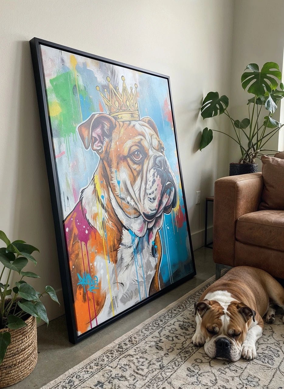 Street Art - Huisdierportret - Pawesome Prints