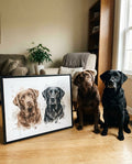 Aquarel - Huisdierportret - Pawesome Prints