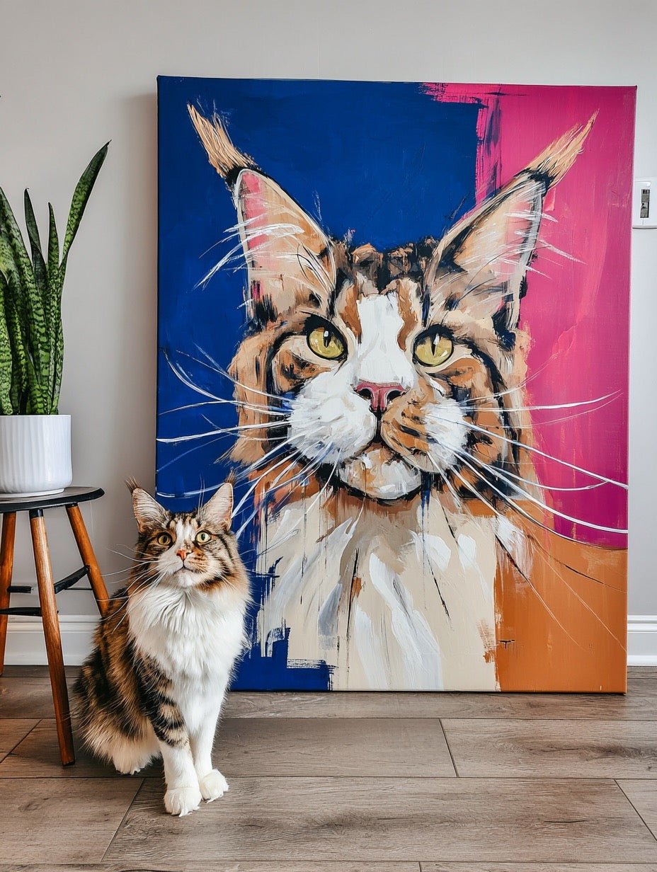 Brush Art - Custom Pet Portrait - Pawesome Prints