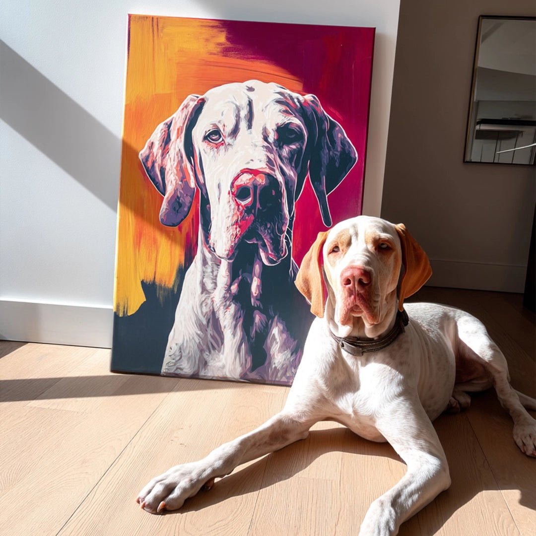 Brush Art - Custom Pet Portrait - Pawesome Prints