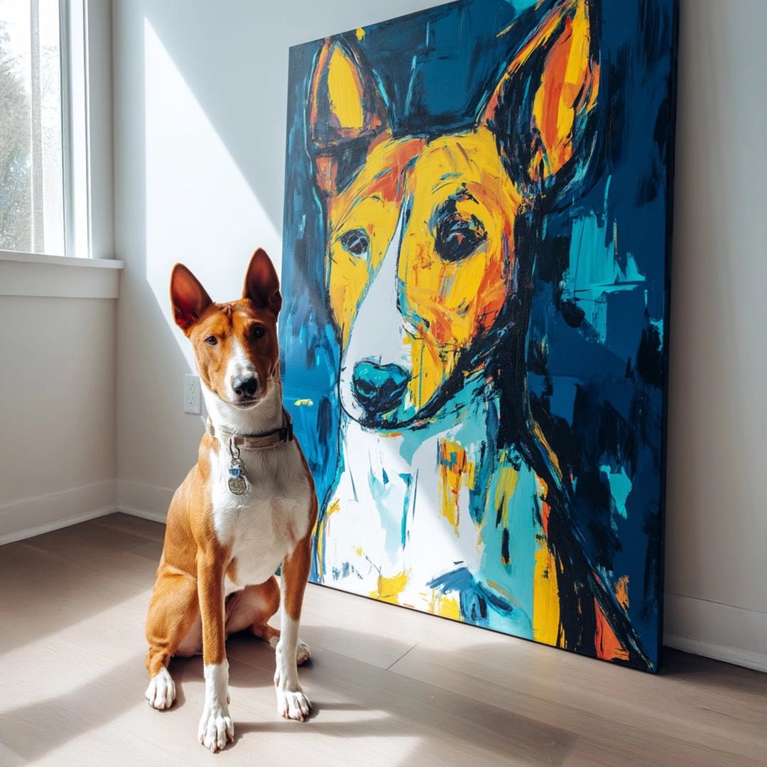 Brush Art - Custom Pet Portrait - Pawesome Prints