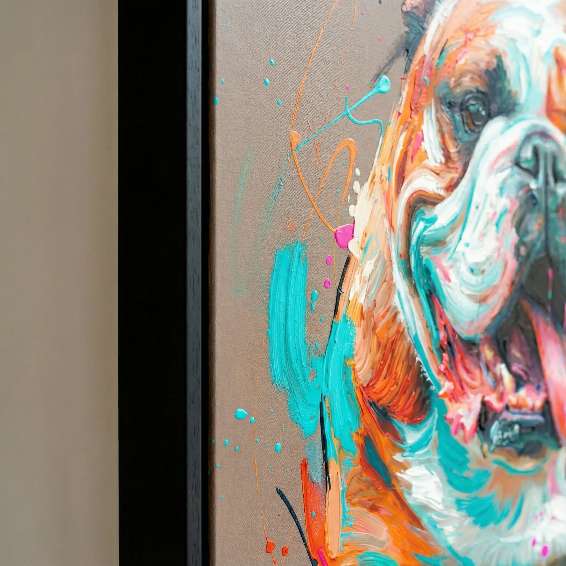 Modern Street Art - Huisdierportret - Pawesome Prints