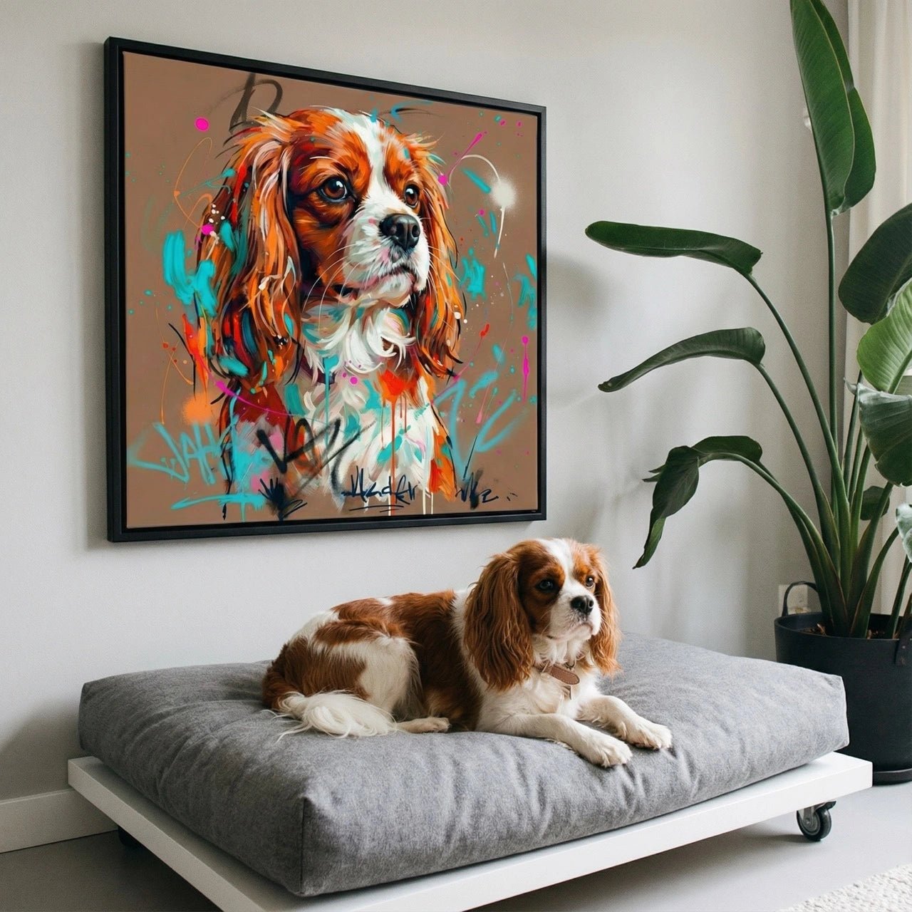 Modern Street Art - Huisdierportret - Pawesome Prints
