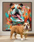 Modern Street Art - Huisdierportret - Pawesome Prints