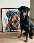Modern Street Art - Huisdierportret - Pawesome Prints