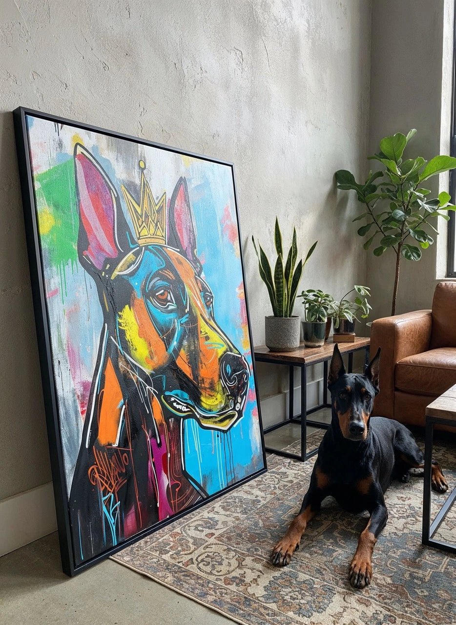 Street Art - Huisdierportret - Pawesome Prints