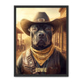 Western - Custom Pet Portrait - Pawesome Prints