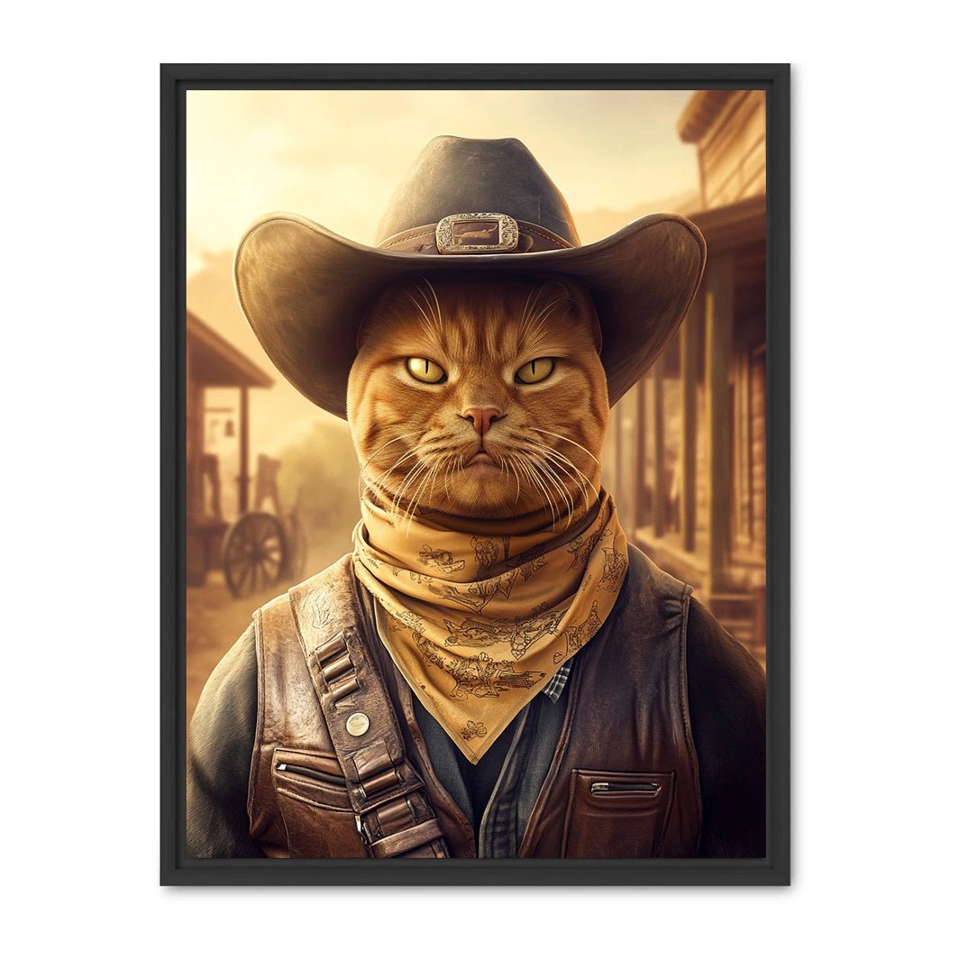 Western - Custom Pet Portrait - Pawesome Prints